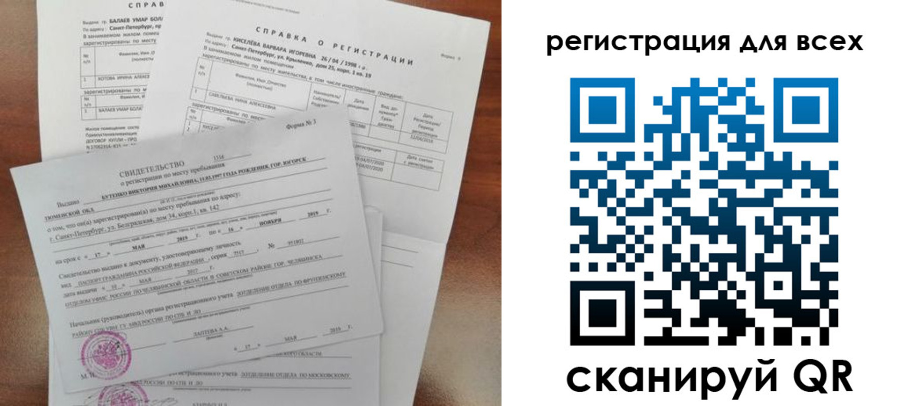 временная регистрация адрес в Кирсанове